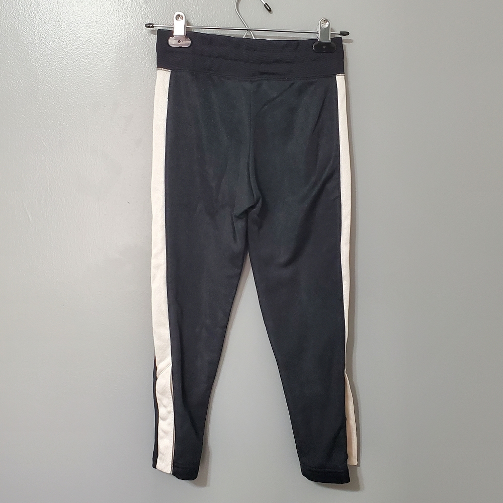 Nike Warm Up Pants Black and White Cropped Joggers Womens Size XS - Picture 4 of 6